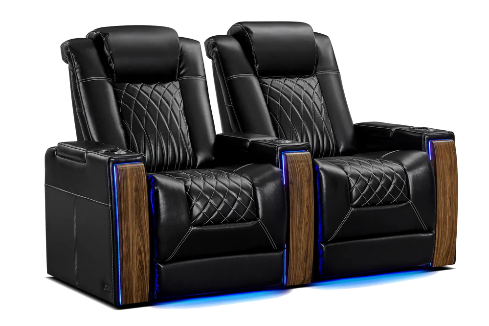 Valencia Tuscany Executive Heat & Massage Home Theater Seating - Image 2