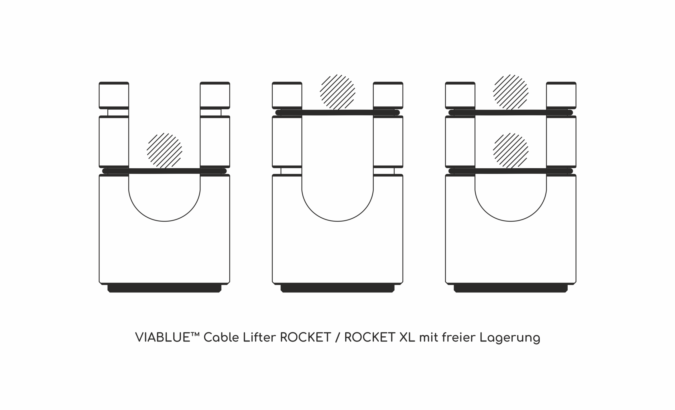 VIABLUE ROCKET XL Cable Lifter - Image 4