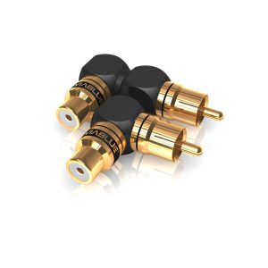 VIABLUE XS RCA Adapters 90° S/XL
