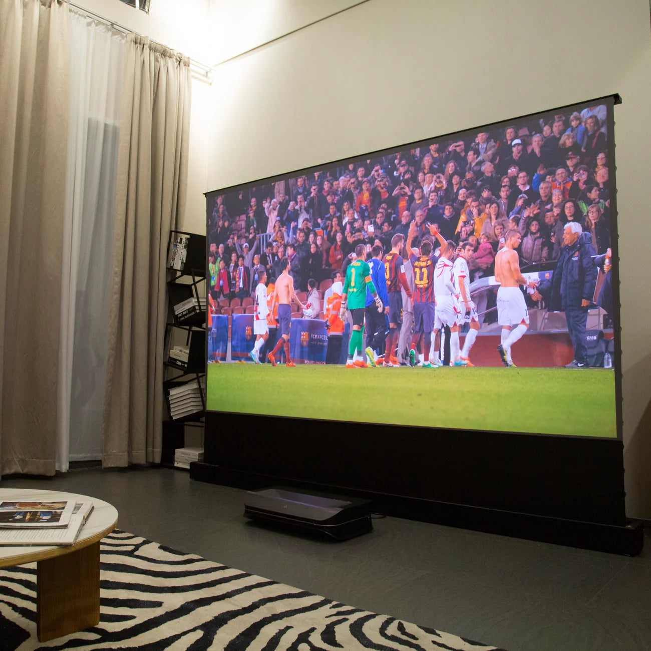 AWOL Vision LTV-3000 Pro Plus 100"-130" AWOL Vision Acoustic ALR Floor Rising Screen Bundle - Image 10