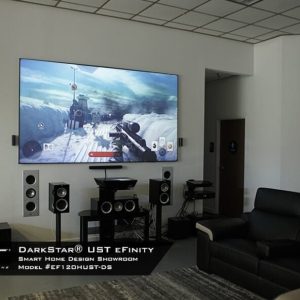 EPV Dark Star UST Edge-Free eFinity Projector Screen - Dreamedia AV