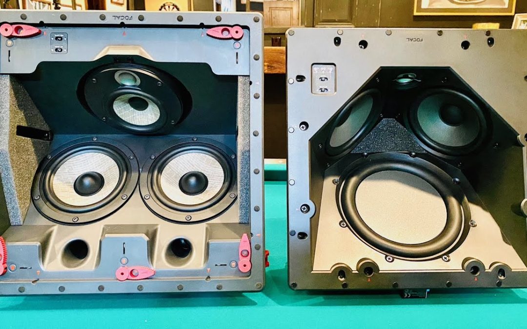 Focal 300 ICLCR6 VS 100 ICLCR5 SIDE BY SIDE