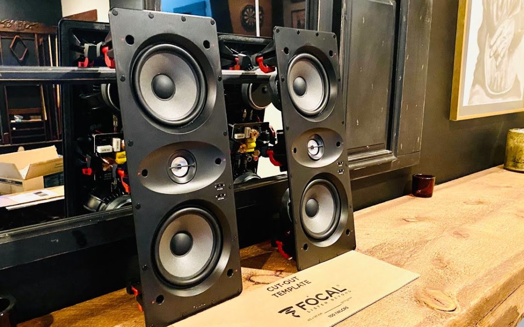 Focal 100 IW LCR5 In-wall Speaker Unboxing & Quick Overview
