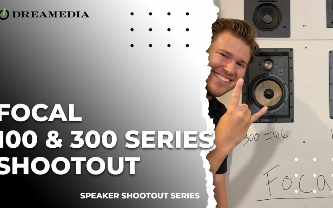 Focal 100 VS 300 Series in-wall comparison