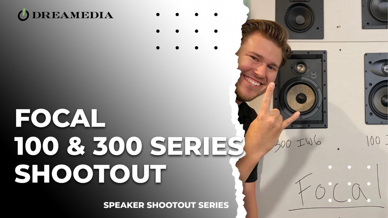 Focal 100 VS 300 Series in-wall comparison