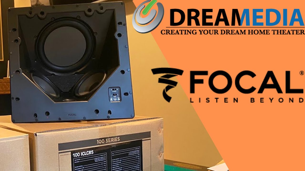 Focal 100 Series ICLCR5 Unboxing and Quick Review