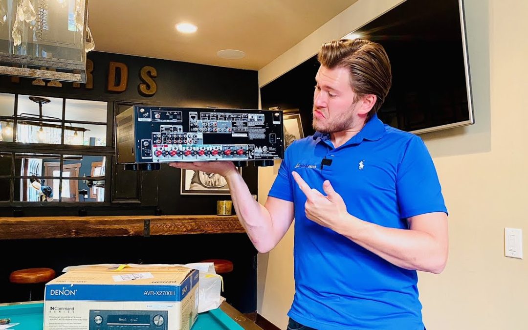 Denon AVRX-2700h Unboxing and Overview. Affordable 8K AVR for 2020