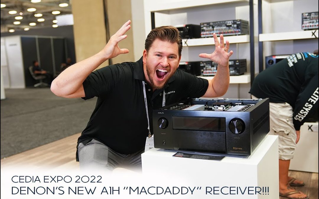 *NEW*Denon AVR-A1H 15.4 Ch 8K AV Receiver "MACDADDY RECEIVER"!!!