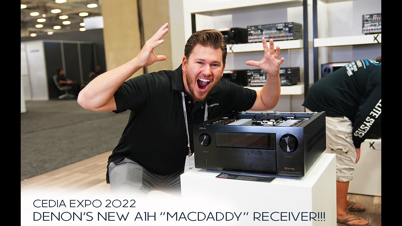*NEW*Denon AVR-A1H 15.4 Ch 8K AV Receiver "MACDADDY RECEIVER"!!!