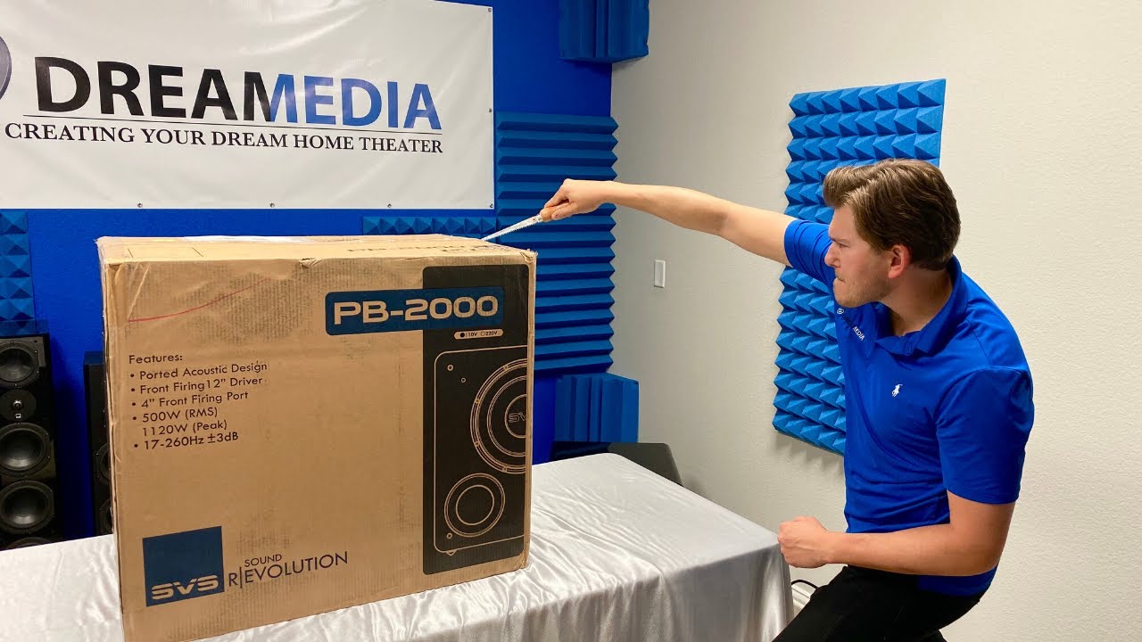 SVS Pb-2000 Unboxing and Overview| Serious BASS!