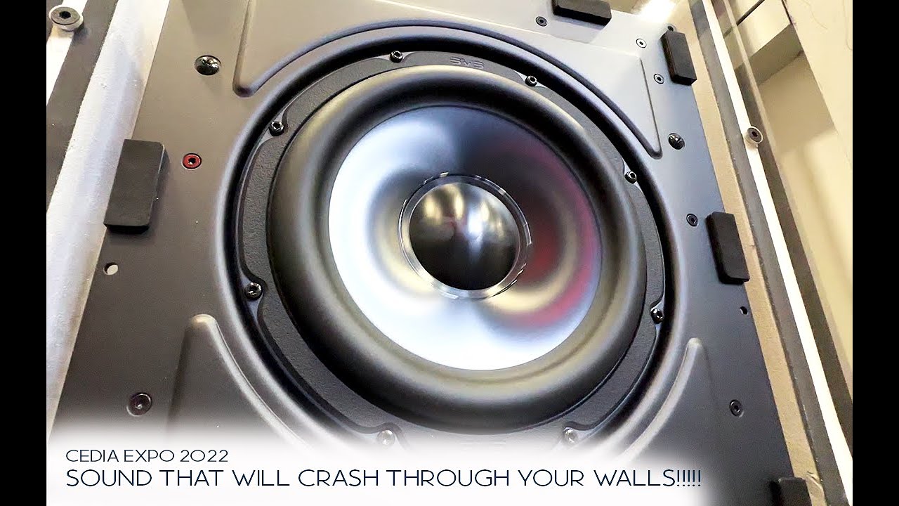 -New- SVS 3000 In Wall Dual 9” Subwoofer & DEMO! This HIT HARD!