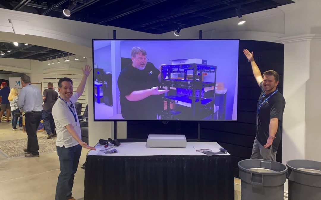 Samsung LSP9T w: SI Zero Edge UST ALR Screen! BIG TV EXPERIENCE!