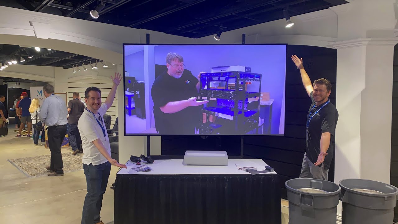 Samsung LSP9T w: SI Zero Edge UST ALR Screen! BIG TV EXPERIENCE!