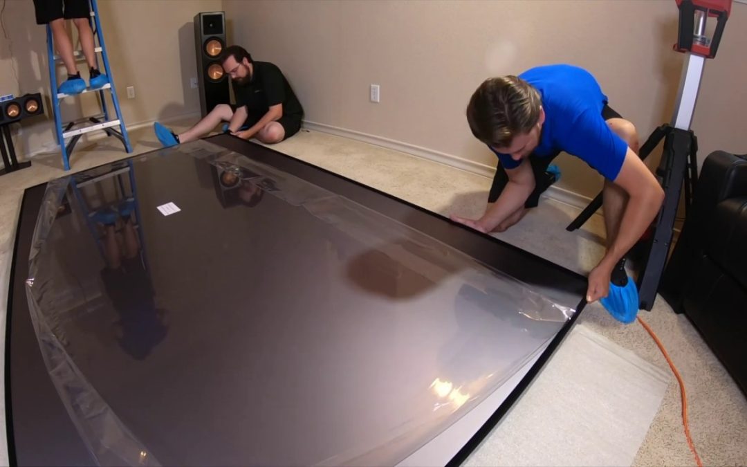 SI Black Diamond 1.4 Zero Edge ASSEMBLY and INSTALL w DEMO by Dreamedia Home Theater