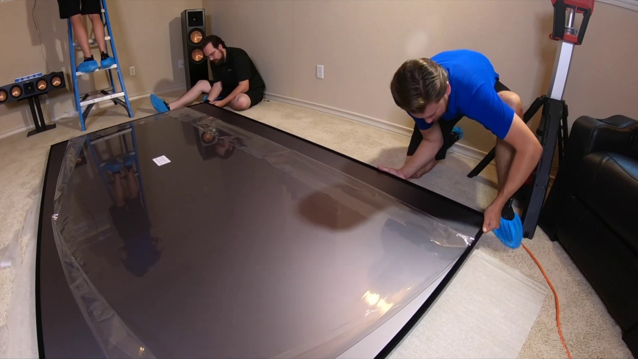 SI Black Diamond 1.4 Zero Edge ASSEMBLY and INSTALL w DEMO by Dreamedia Home Theater