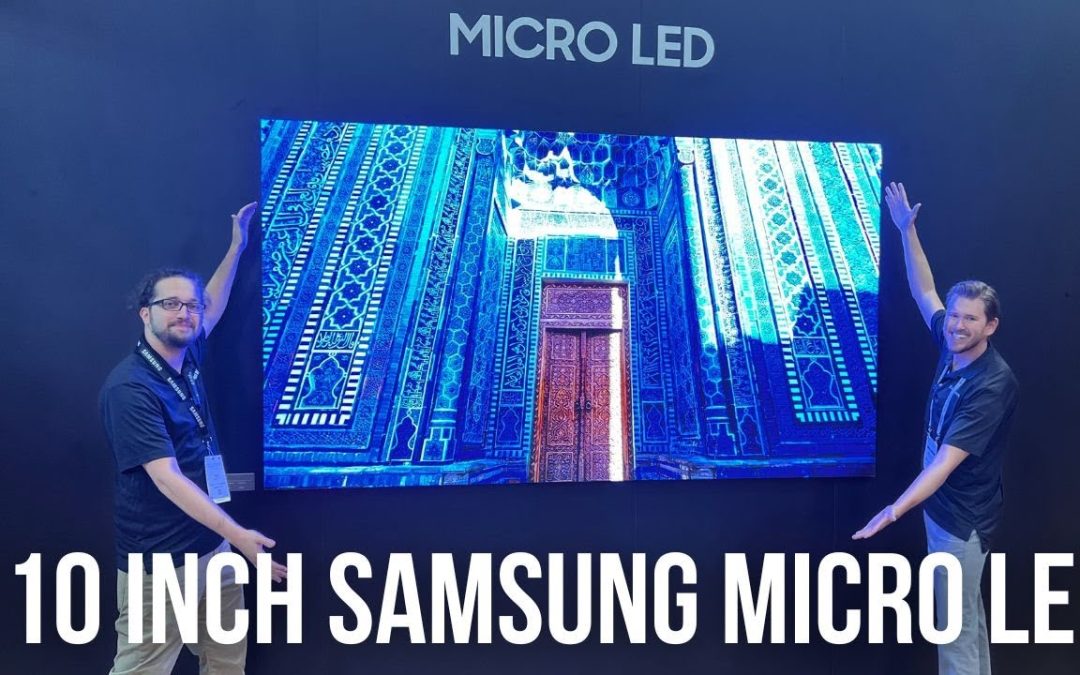 🧐GIANT Samsung MS1A 110" MICRO LED Home Theater Television w/ 4K UHD, Smart Hub, & Dolby Atmos