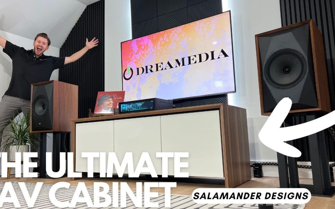 Epic HIFI Room Upgrade - Salamander Designs Barcelona 237 AV Cabinet Unboxing, Setup, Review