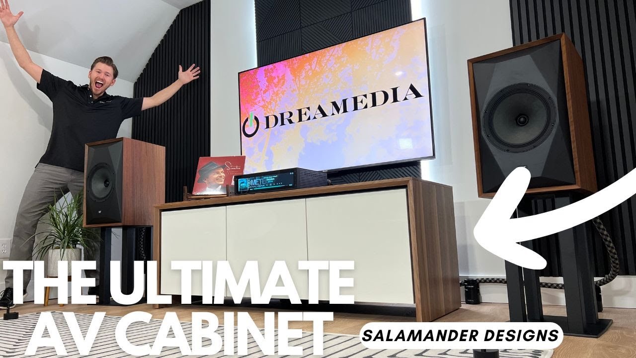 Epic HIFI Room Upgrade – Salamander Designs Barcelona 237 AV Cabinet Unboxing, Setup, Review