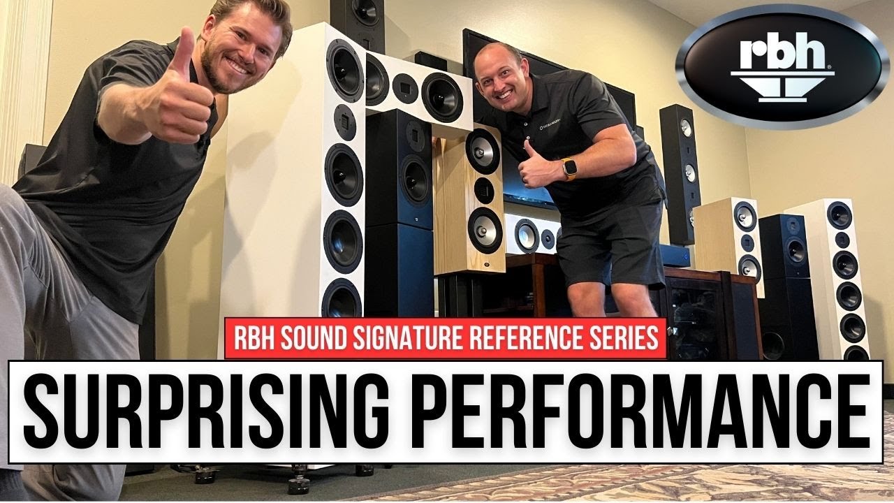 😯SURPRISING New Home Theater Speakers | RBH Signature Reference Series Review