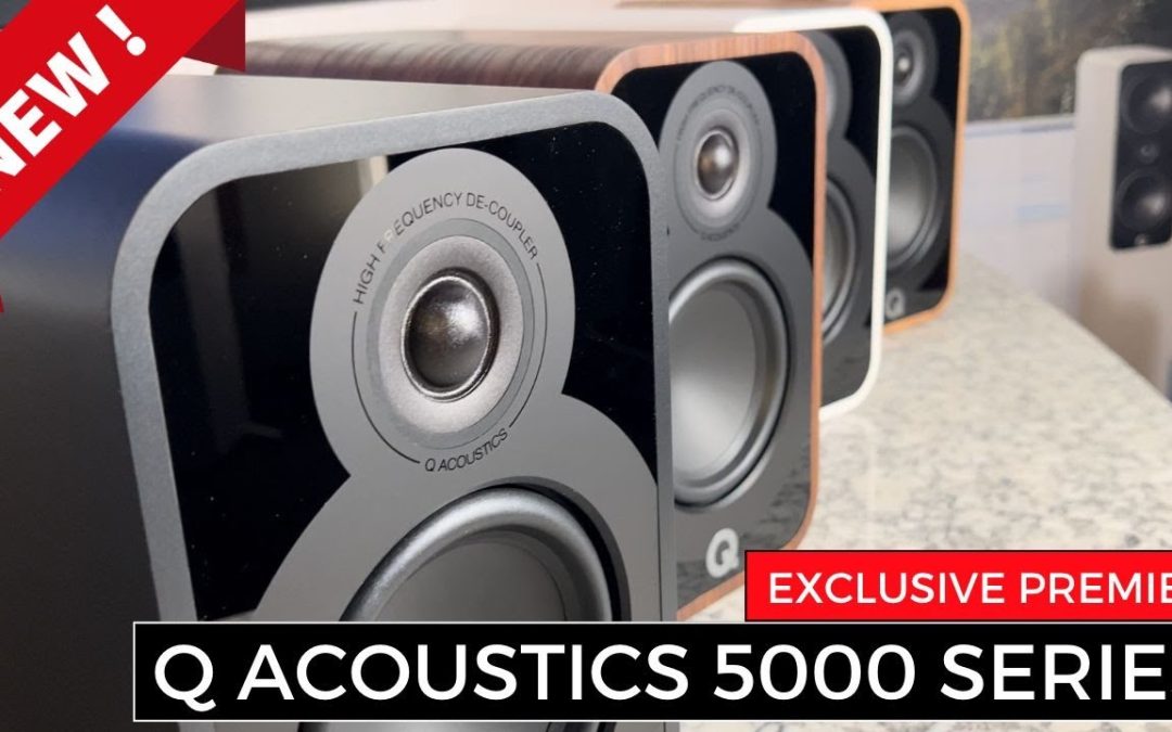 BRAND NEW! Q Acoustics 5000 Series Speakers: Exclusive Interview AXPONA 2023