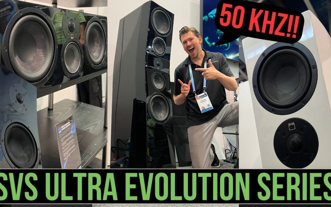 NEW! SVS Ultra Evolution Series Makes Its Debut At CES 2024 - FULL Walkthrough!