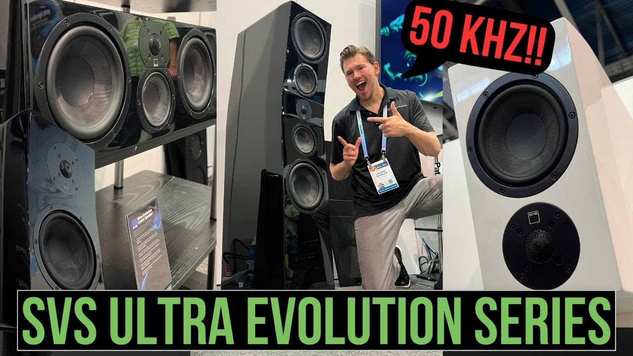 NEW! SVS Ultra Evolution Series Makes Its Debut At CES 2024 – FULL Walkthrough!