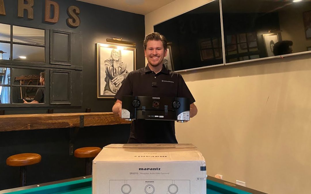 New Marantz sr6015 8K Ready AVR Unboxing & Overview