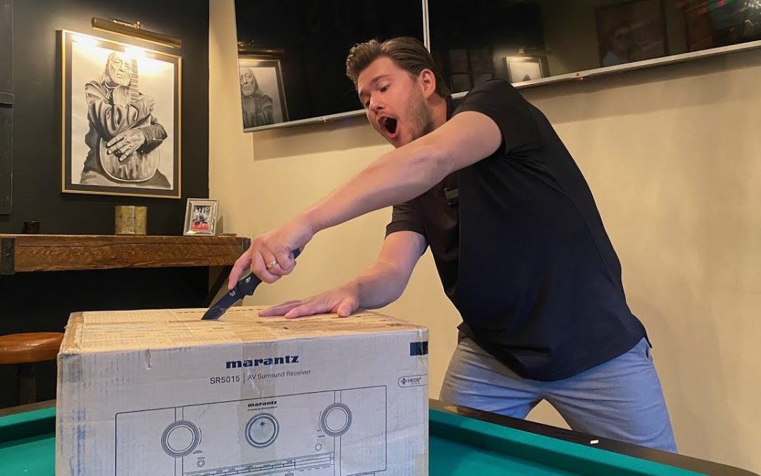 Marantz sr5015 8K Ready AVR Unboxing & Overview
