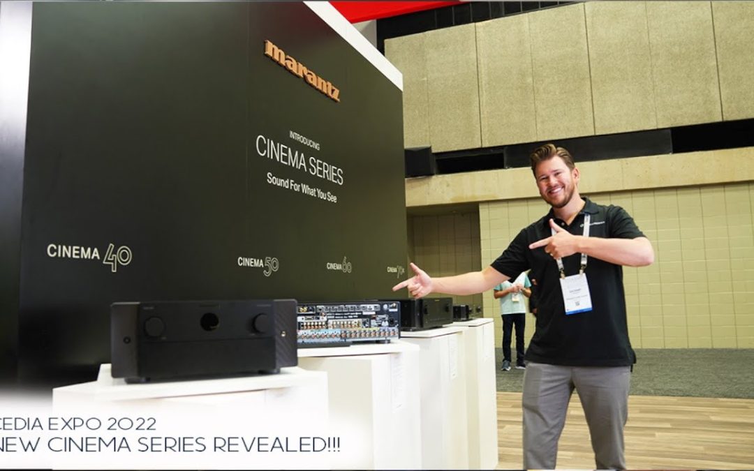 *NEW*Marantz Cinema 40, 50, 60, 70 8K AVR Overview! REVEAL OF THE NEW CINEMA SERIES at CEDIA 2022!