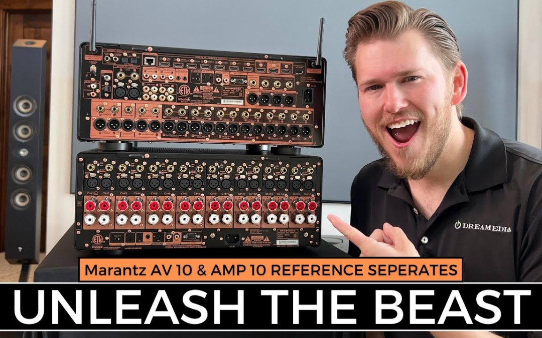 GAME CHANGER! 😯 Marantz AV10 & AMP10 Flagship Separates to ELEVATE Your Home Theater!
