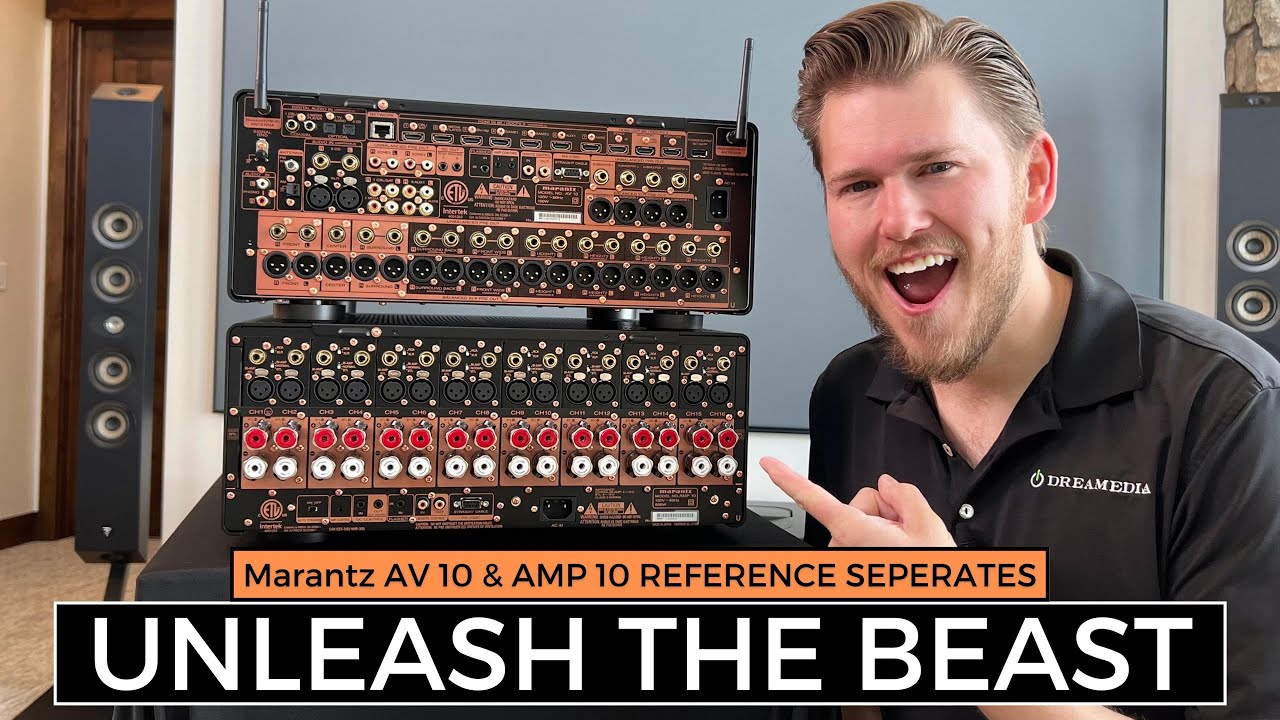 GAME CHANGER! 😯 Marantz AV10 & AMP10 Flagship Separates to ELEVATE Your Home Theater!