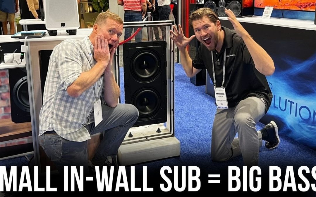 **MUST SEE** SVS 3000 Single or Dual In-wall Subwoofer System - HIDDEN DEEP BASS!