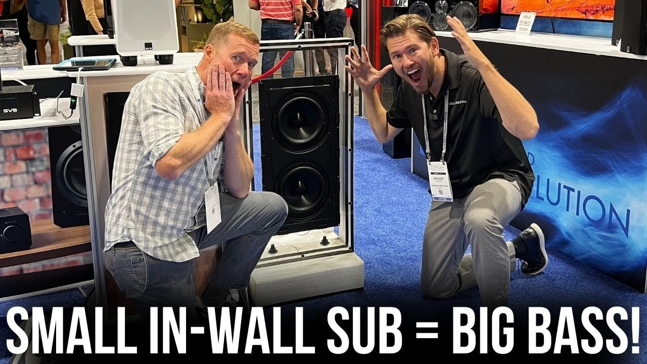 **MUST SEE** SVS 3000 Single or Dual In-wall Subwoofer System – HIDDEN DEEP BASS!