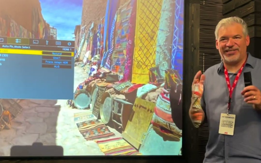 NEW! JVC RS2100 and RS1100 Tech TALK and DEMO! Native 4K Laser Projection