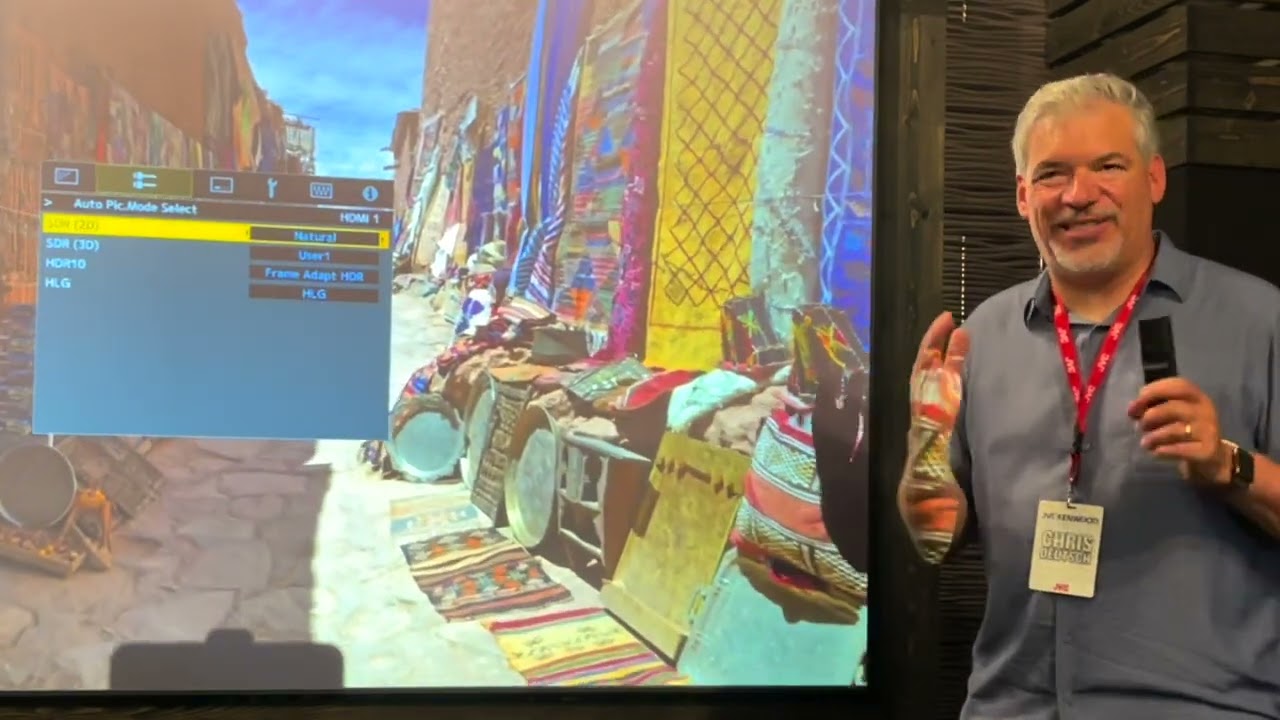 NEW! JVC RS2100 and RS1100 Tech TALK and DEMO! Native 4K Laser Projection