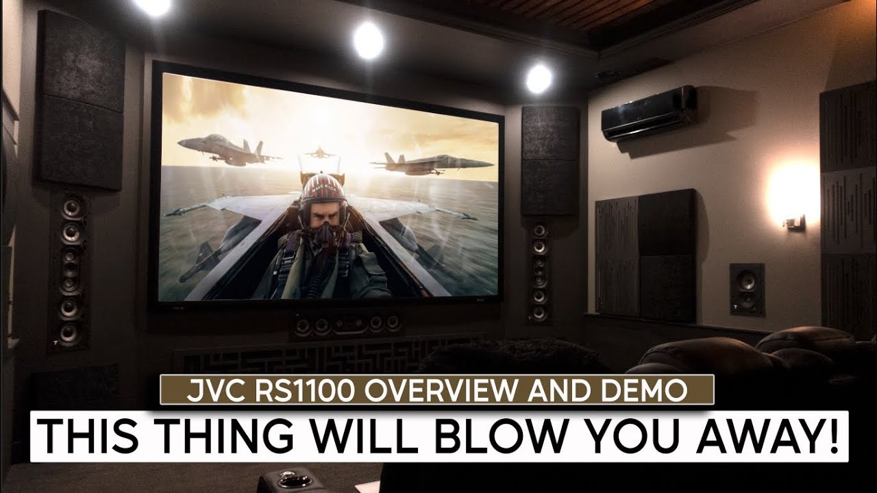 JVC RS1100/NP5 Overview w/ Top Gun Maverick DEMO!