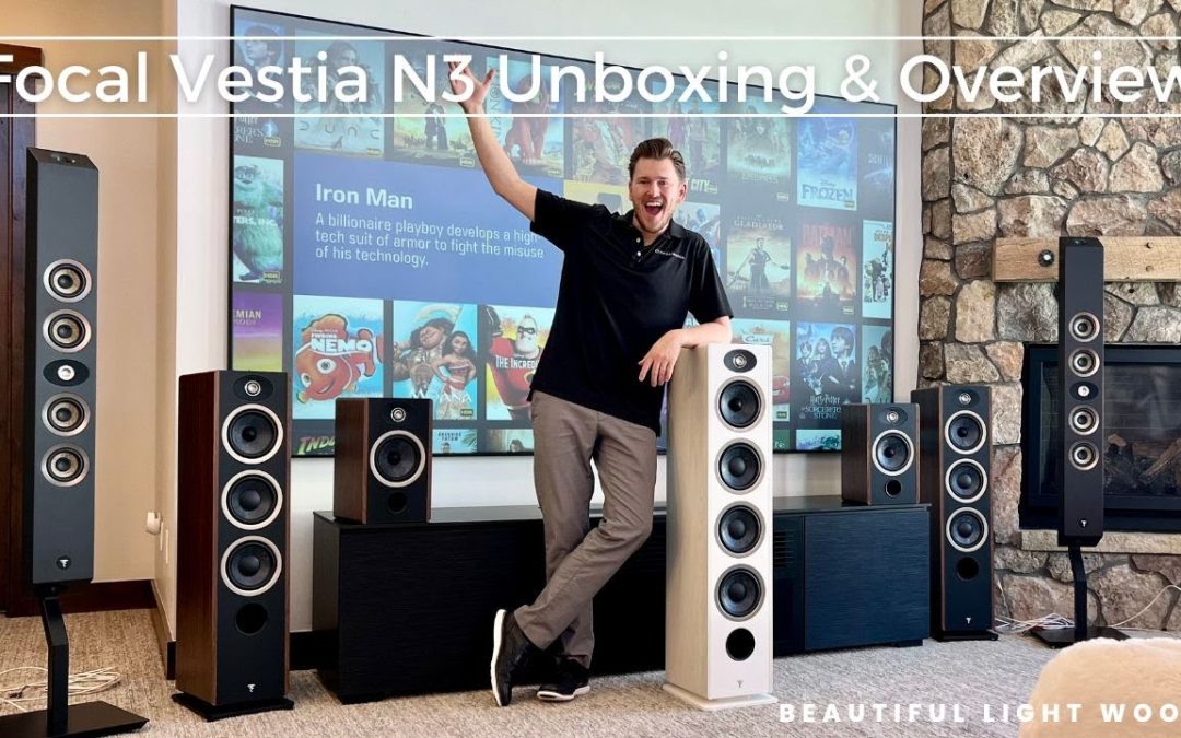 **NEW** Focal Vestia N3 Unboxing & Overview! Light Wood/White Color looks BOSS!