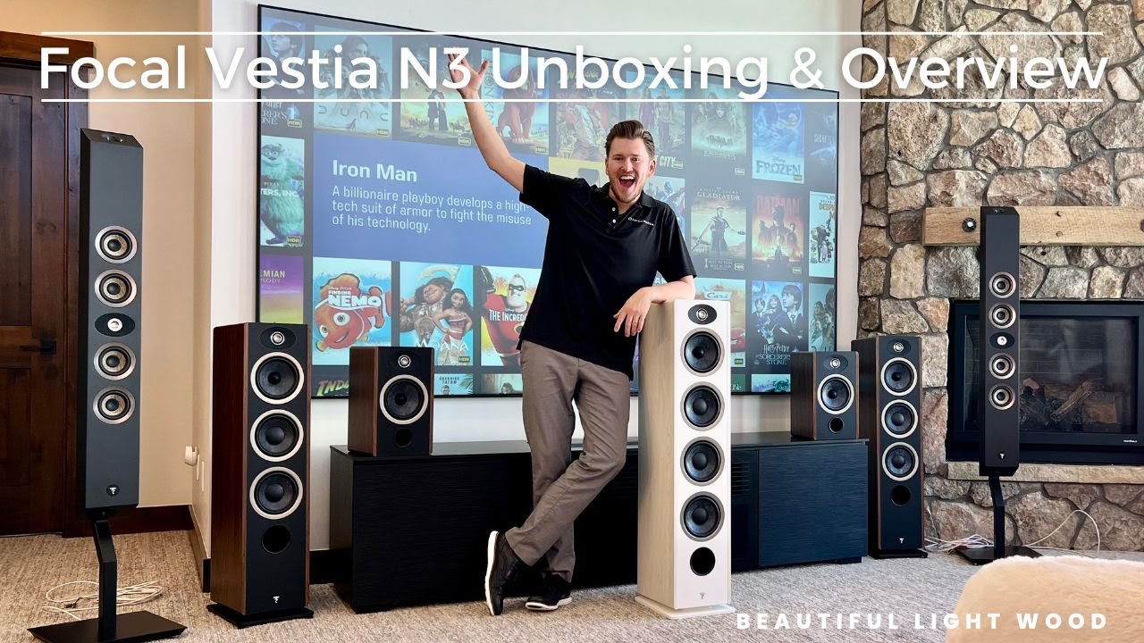 **NEW** Focal Vestia N3 Unboxing & Overview! Light Wood/White Color looks BOSS!