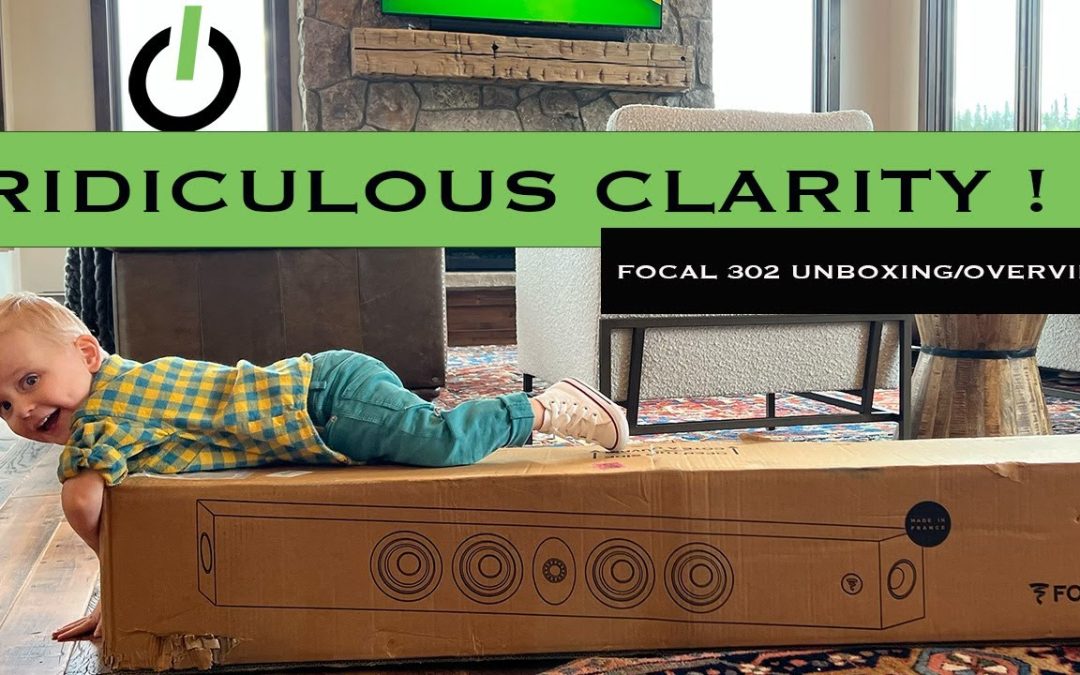 RIDICULOUS CLARITY! Focal 302 On wall Speaker Unboxing and QUICK Overview!