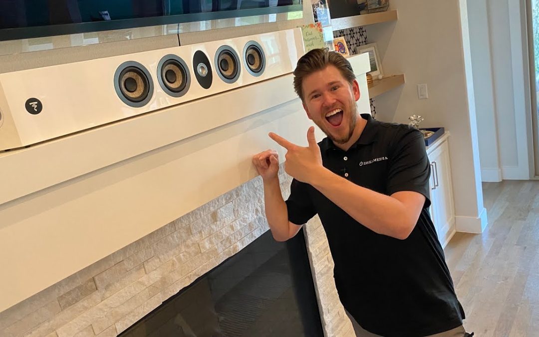 Focal 302 and 301 on wall speaker! QUICK OVERVIEW. Great performance.