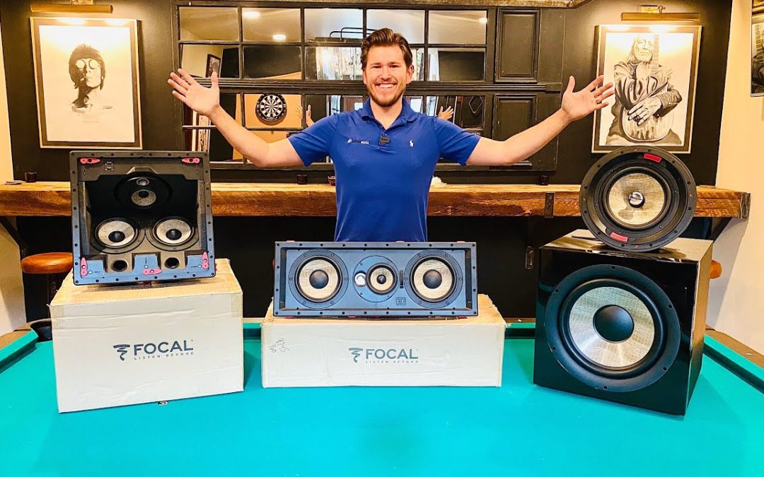 Focal 300 Series In-wall/ In-ceiling Speakers for Home Theater & Hifi