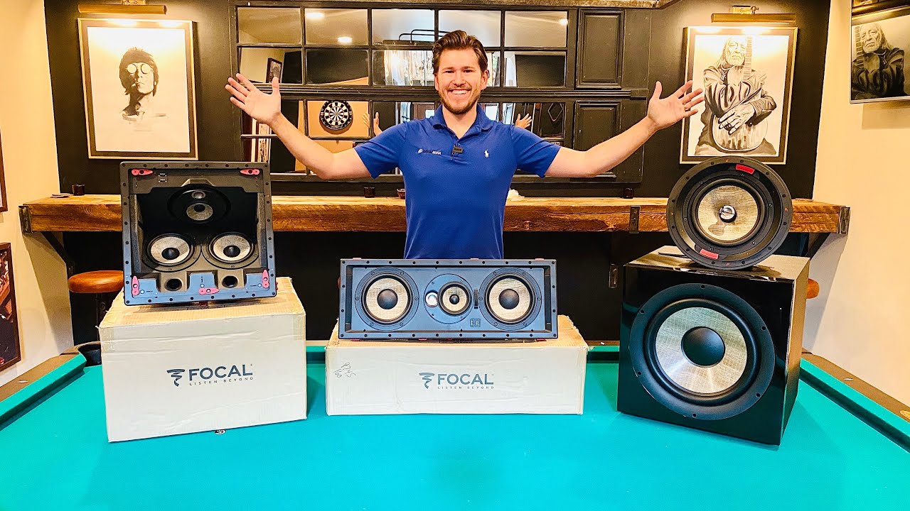 Focal 300 Series In-wall/ In-ceiling Speakers for Home Theater & Hifi