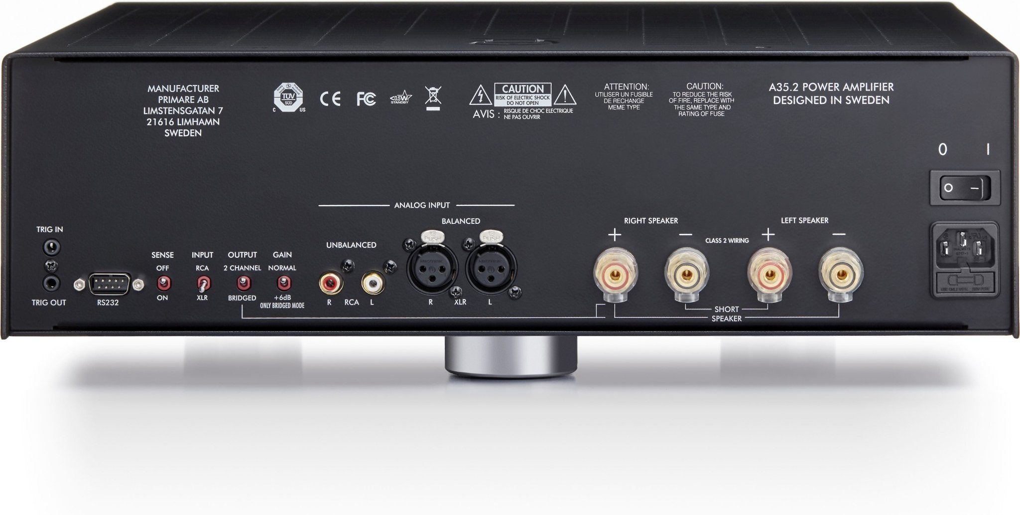 Primare A35.2 Power Amplifier - Dreamedia AV
