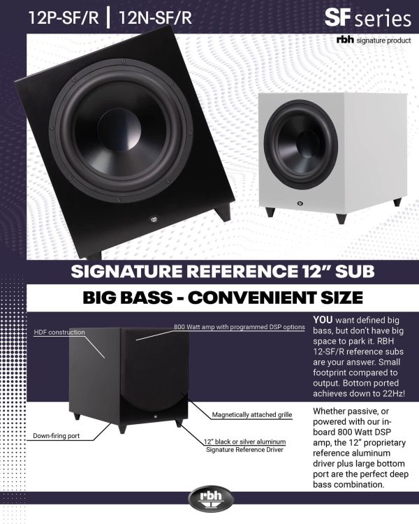 RBH Sound Reference 12 800 Watt 12