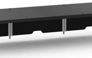 Salamander Designs Synergy Triple Custom Cut Riser Audio Cabinet - Dreamedia AV