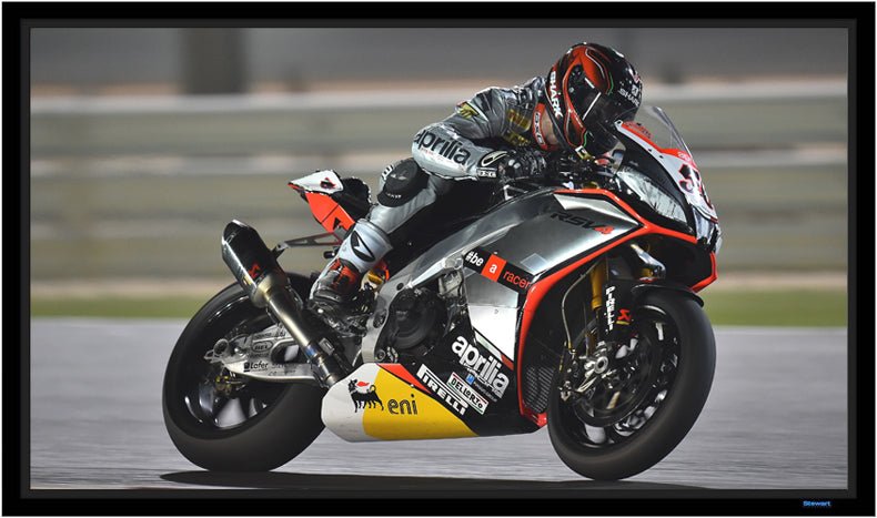 Stewart Filmscreen WallScreen Deluxe 16:10 (Presentation) Fixed-Frame Projector Screen - Dreamedia AV