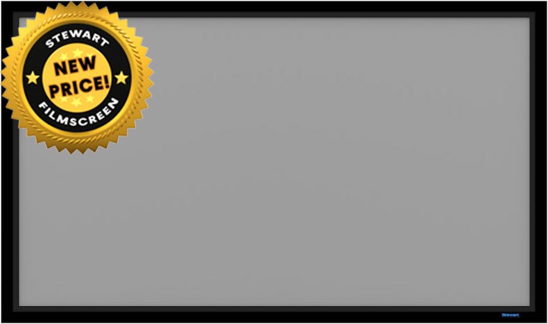 Stewart Filmscreen WallScreen Deluxe 16:10 (Presentation) Fixed-Frame Projector Screen - Dreamedia AV