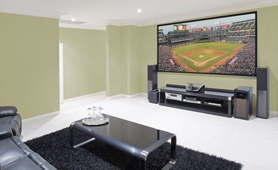 Stewart Filmscreen WallScreen Deluxe 16:10 (Presentation) Fixed-Frame Projector Screen - Dreamedia AV