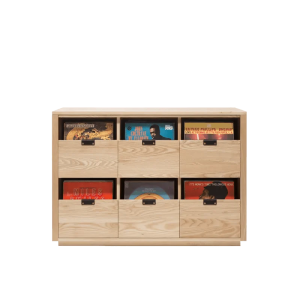 Symbol Audio Dovetail 3x2 Record Storage Cabinet - Dreamedia AV