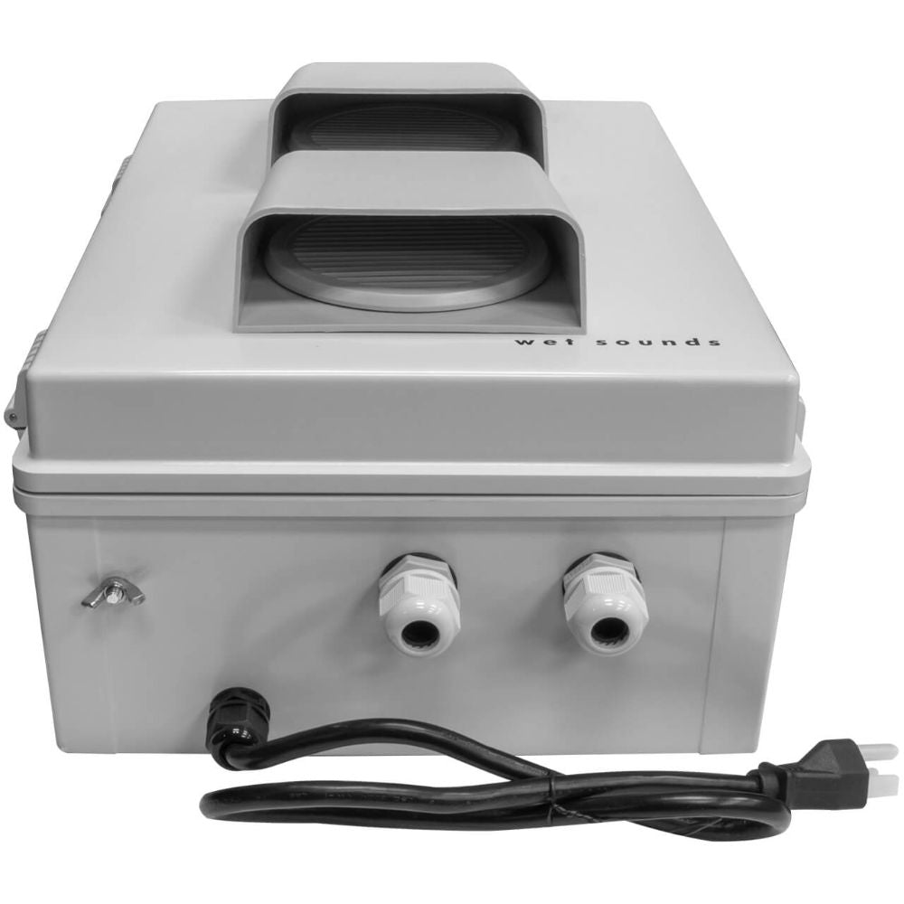 Wet Sounds | Venue Series 110v, 1200W 4 Channel Amplifier w/Enclosure - Dreamedia AV